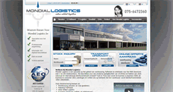 Desktop Screenshot of mondiallogistics.nl